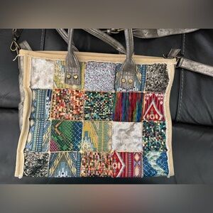 Antik Kraft Sweet Memories patchwork tote